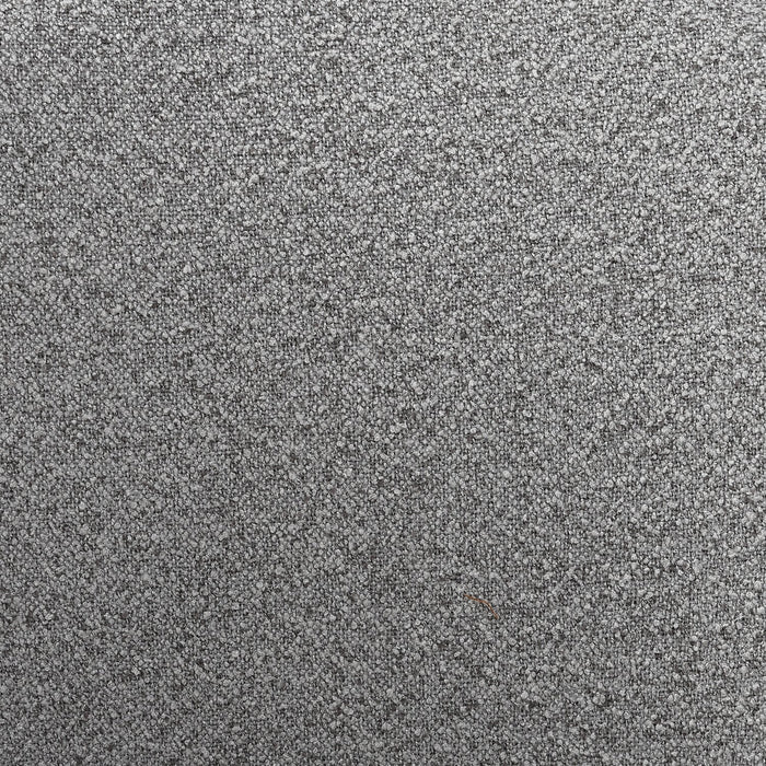 Tabouret Nash de hauteur comptoir en tissu de polyester et en métal avec siège pivotant - gris foncé