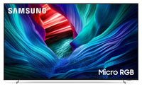  Téléviseur intelligent Samsung R95H 4K de 115 po avec technologie Micro RVB, Vision AI et système d’exploitation Tizen (MRN115MR95FXZC) - modèle 2025