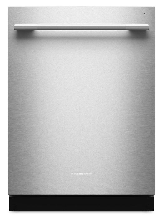 Lave-vaisselle KitchenAid de 24 po et de 41 dBA avec 3e panier à jets - acier inoxydable avec fini PrintShieldMC - KDTS324SPS 