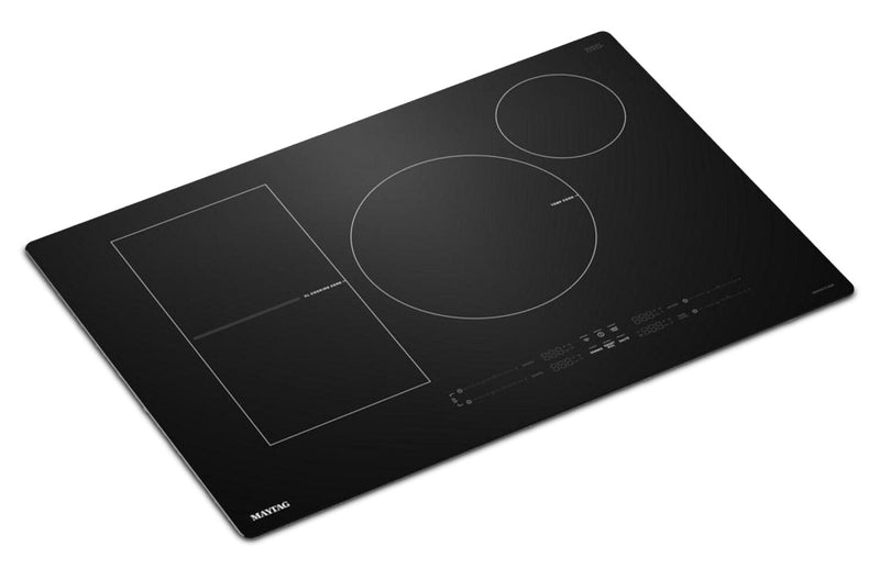 Surface de cuisson à induction Maytag de 30 po à 4 éléments - noire - MCIT8030SB