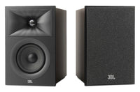  Paire de haut-parleurs d’étagère JBL Stage 240B de 4,5 po avec conception à 2 voies (JBL240BBLK) 