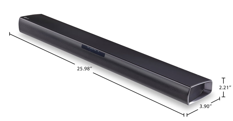 Barre de son LG à 2.1 canaux avec Bluetooth, Dolby AtmosMD et DTS:X (SQC1.DCANLLK)