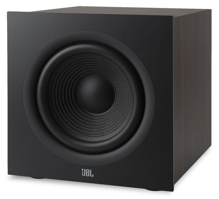 Caisson d’extrêmes graves amplifié de 300 W JBL Stage 200P de 10 po – noir (JBL200PBLKAM)