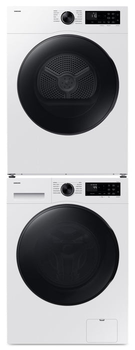 Laveuse compacte à chargement frontal de 2,9 pi3 et sécheuse compacte de 4,0 pi3 de Samsung