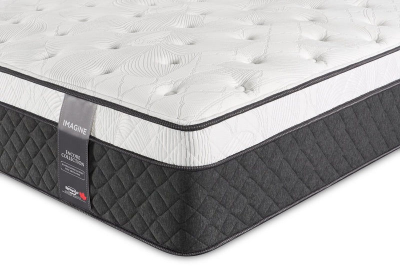 Matelas moelleux à Euro-plateau Encore Imagine de Springwall pour grand lit 