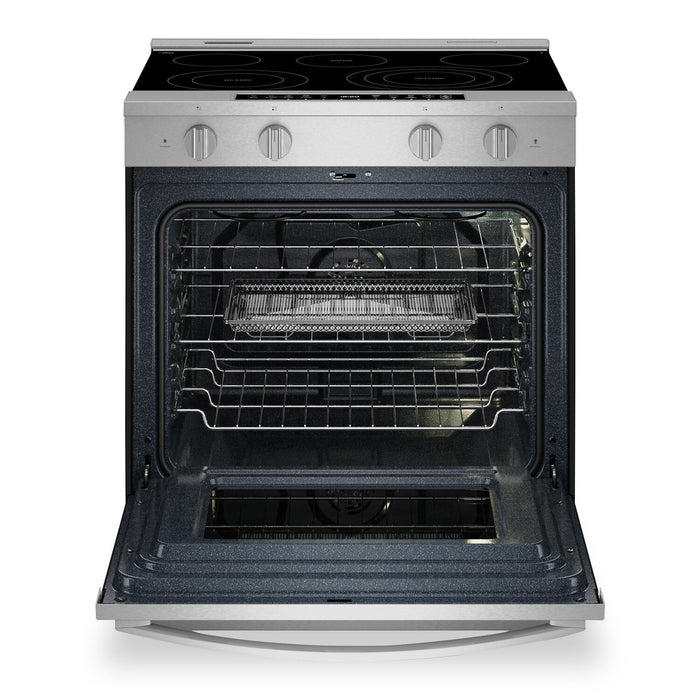 Cuisinière électrique Whirlpool de 5,3 pi3 avec friture à air et revêtement WipeCleanMC - acier inoxydable - YWSES7530RZ