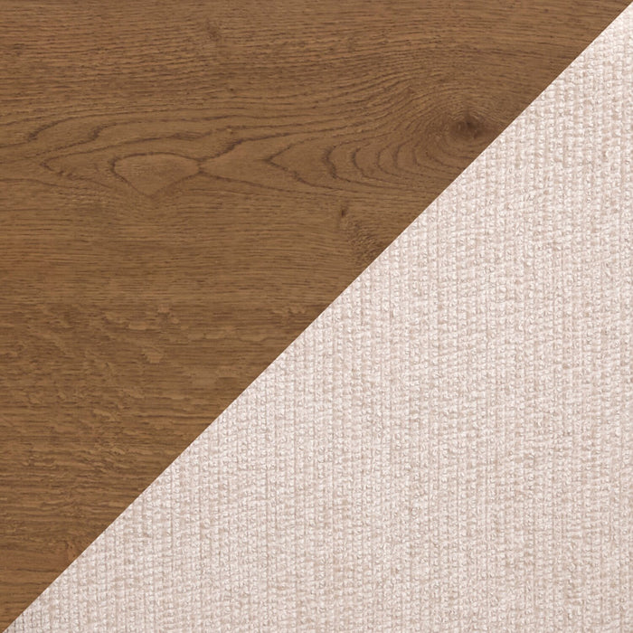 Banc de salle à manger Henri de Scott Living de 68 po (L) en bois avec tissu de polyester - brun