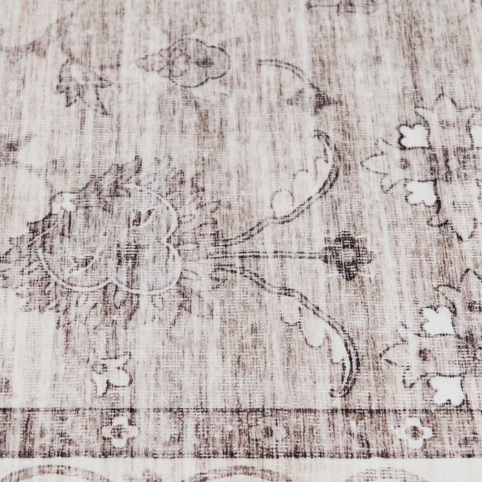 Carpette Aylin ivoire lavable - 5 pi x 7 pi