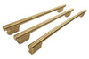 Trousse de poignées KitchenAid pour réfrigérateur à portes françaises - laiton - W11777171