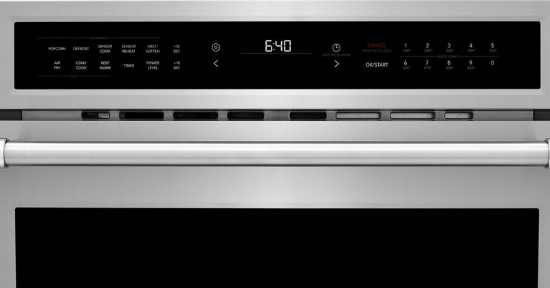 Four à micro-ondes encastré Frigidaire de 30 po à convection avec friture à air - PMBD3081BF