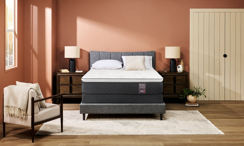 Matelas moyen à plateau-coussin Encore Atmosphere de Springwall pour lit double 
