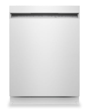 Lave-vaisselle KitchenAid de 24 po et de 47 dBA avec panier à ustensiles sur le troisième niveau - blanc - KDFS224SWH 