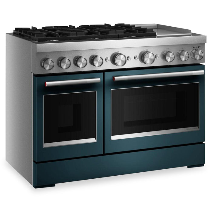 Cuisinière hybride KitchenAid de 6,3 pi³ à 6 brûleurs avec plaque chauffante - agave - KFDD948SAG 