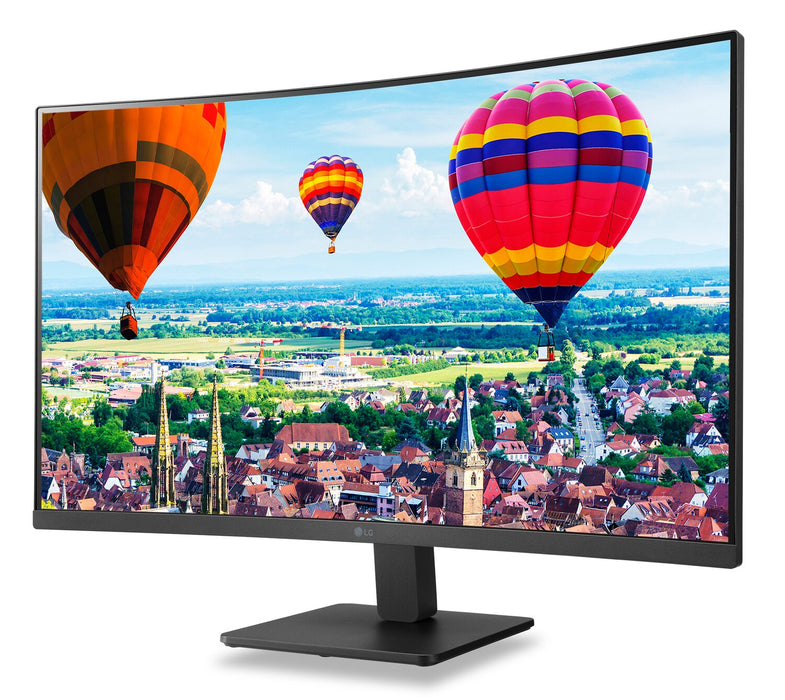 Moniteur incurvé LG Full HD de 31,5 po à 100 Hz et 5 ms (GàG) avec FreeSyncMC AMD (32MR51CS-B) 