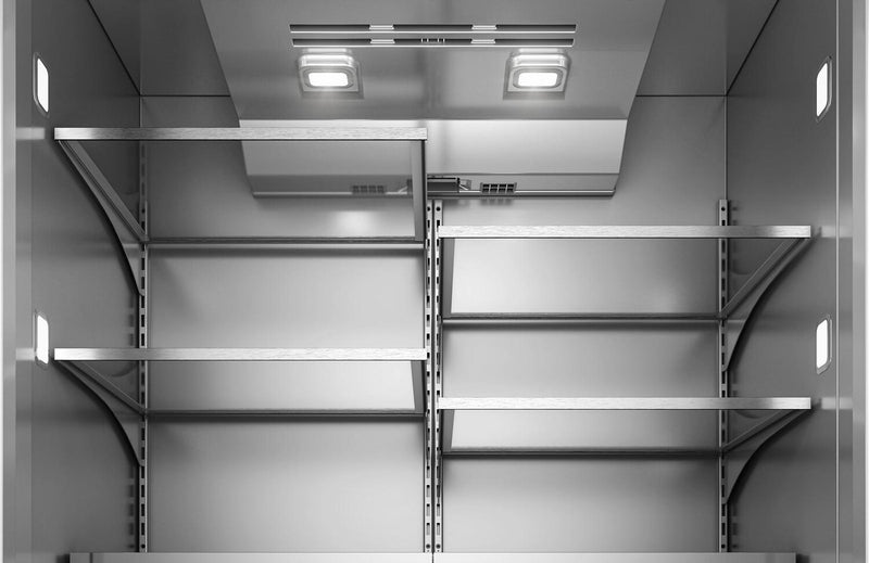 Réfrigérateur KitchenAid de 20,8 pi3 et de 36 po à portes françaises à congélateur inférieur - acier inoxydable - KBFN536SPS