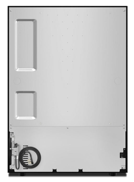Refroidisseur à boissons KitchenAid de 24 po avec grilles à devant en bois - minerai noir - KUBL524SBE