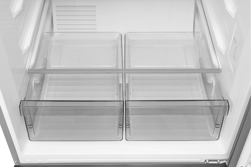 Appareil vertical 3 en 1 Midea de 20 pi3 convertible en réfrigérateur ou congélateur - acier inoxydable - MRU21C7BST