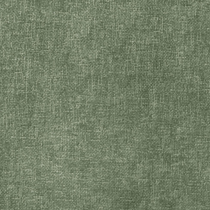 Chaise de salle à manger Rain avec siège et dossier rembourrés en tissu - verte