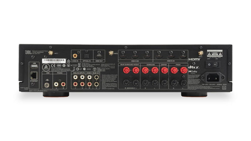 Récepteur AV à 7.2 canaux JBL MA710 8K – blanc (JBLMA710WHTAM)