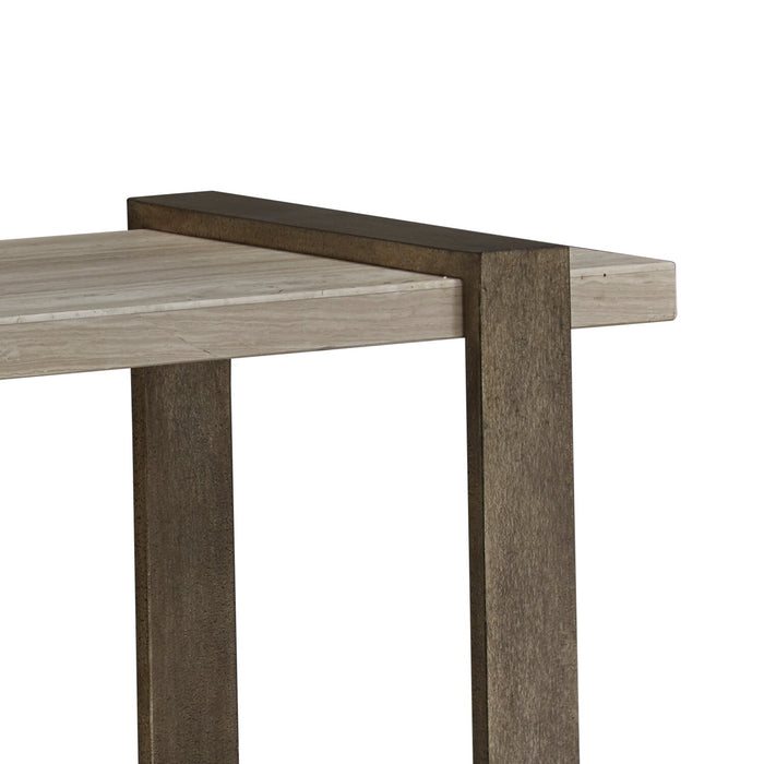 Table de salon Cyprus - beige et bronze