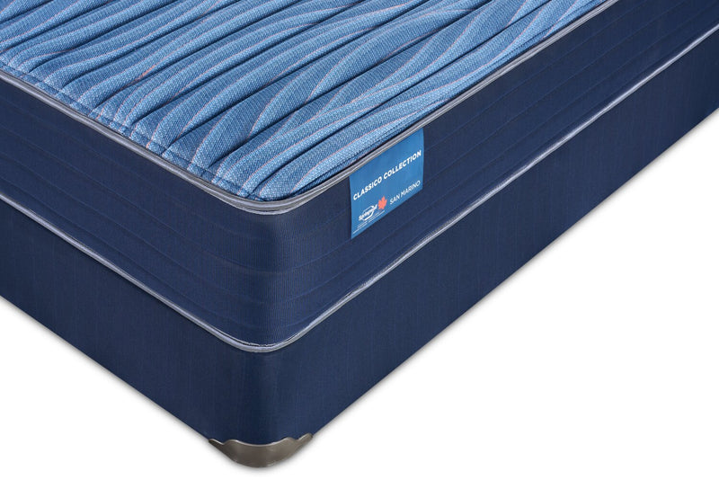 Ensemble matelas ferme à plateau régulier San Marino de Springwall pour lit simple 