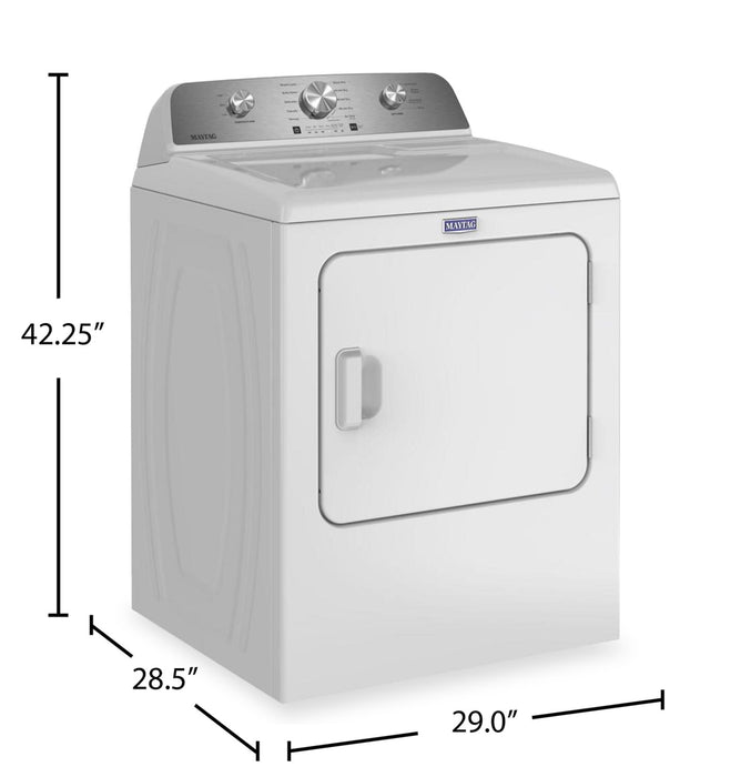 Sécheuse électrique Maytag de 7,0 pi³ - blanche - YMED4205SW