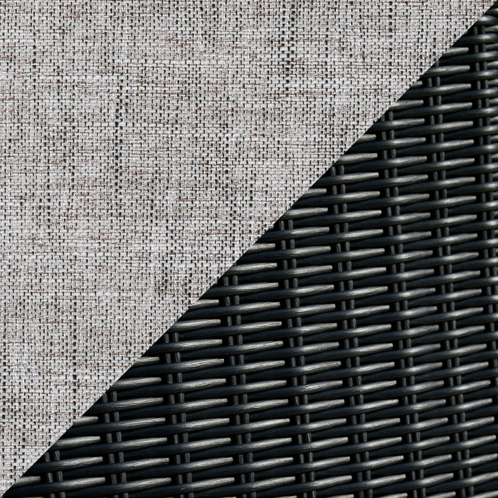 Ensemble Jasper 4 pièces pour la terrasse - noir