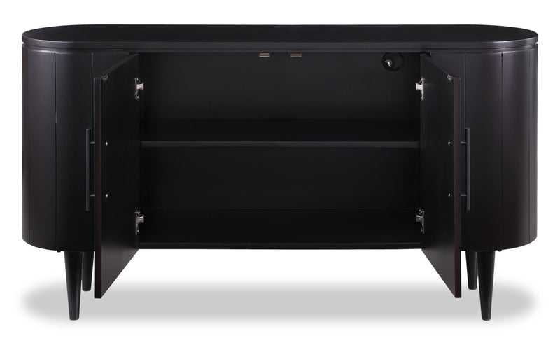 Armoire Vance de Kort & Co. de 55 po - noir mat