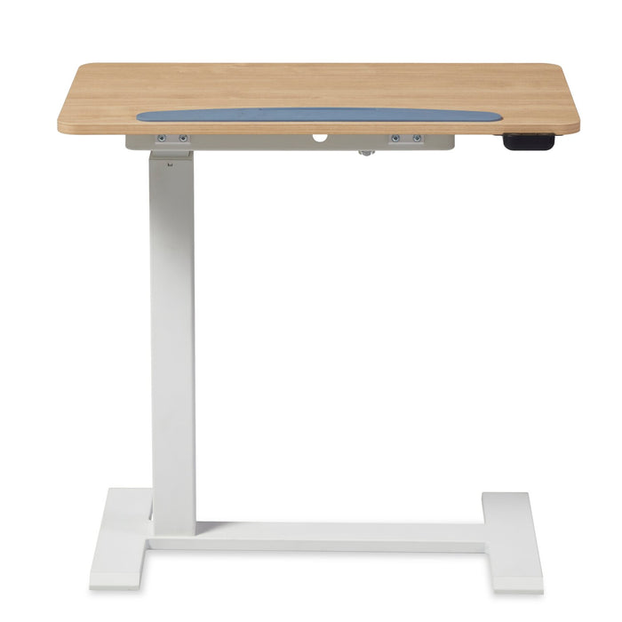 Bureau portatif Aaron de 26,77 po à hauteur réglable avec dessus relevable – chêne