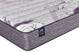 Matelas semi-ferme à plateau régulier Kylie 2.0 de collection Essential de Sealy pour lit simple très long