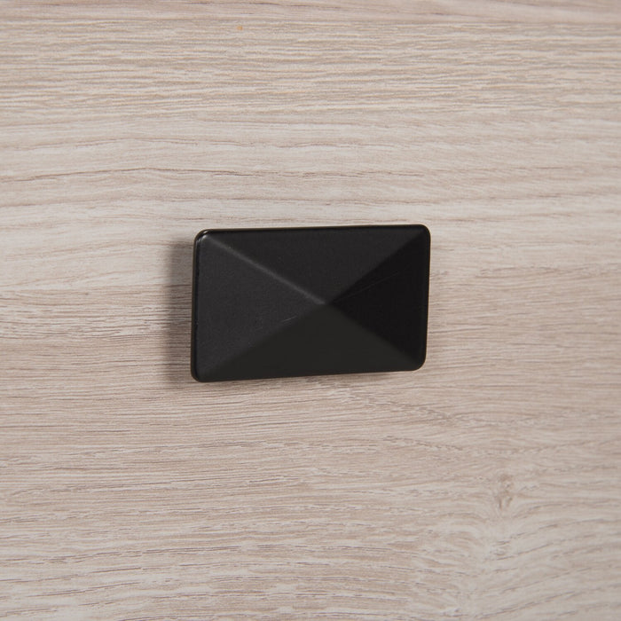 Ensemble de chambre à coucher Yorkdale 5 pièces avec lit de rangement à 6 tiroirs, commode et miroir, blanc - format lit double