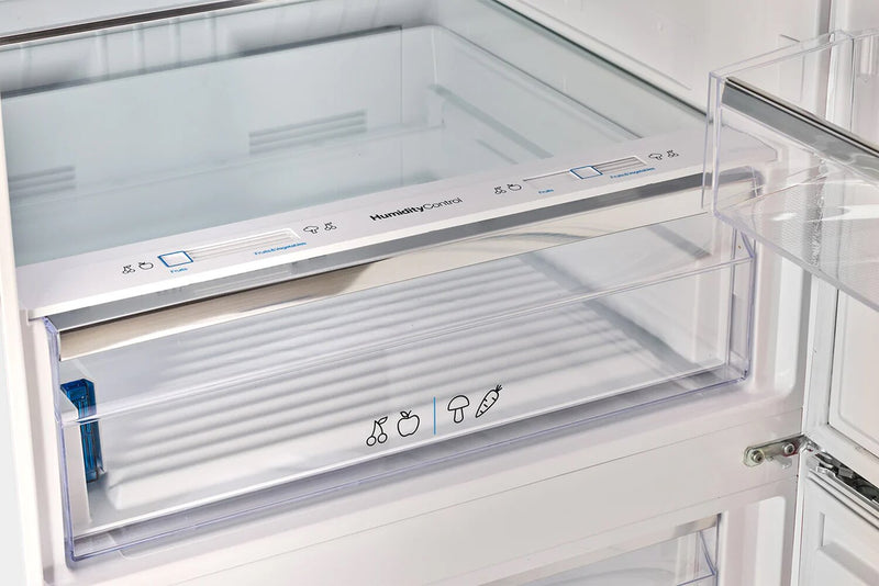 Réfrigérateur Classic Rétro d’Unique de 28 po et de 17 pi3 à congélateur inférieur - blanc - UNQ-455L W AC