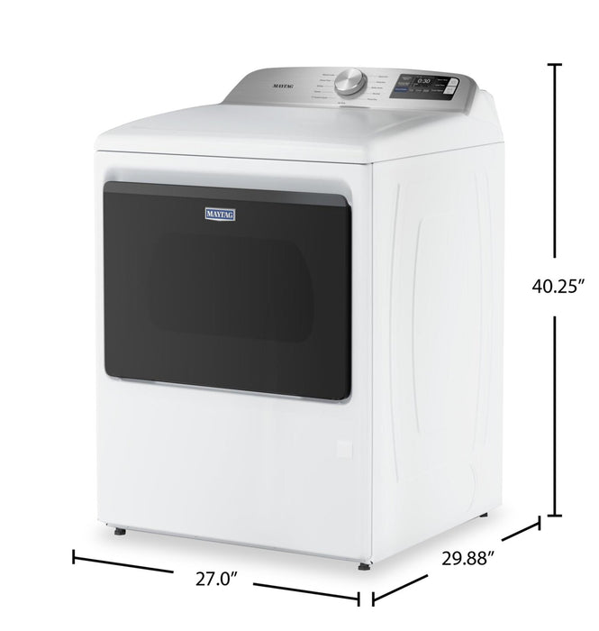 Sécheuse électrique Maytag de 7,4 pi³ - blanche - YMED6205RW