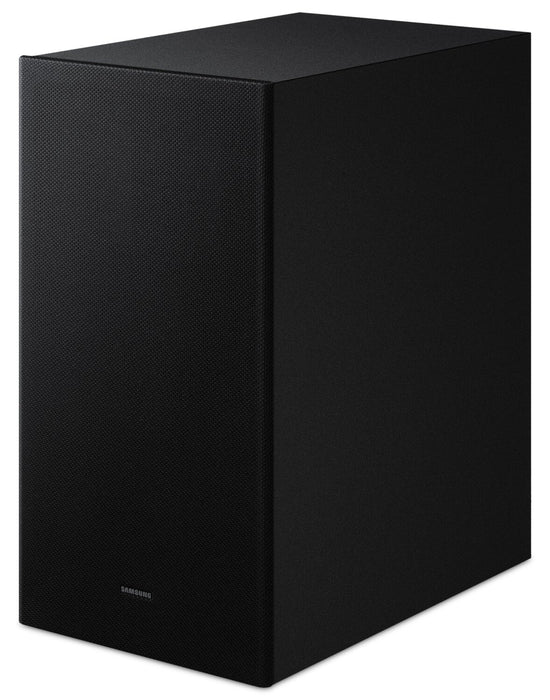 Barre de son de 370 W à 3.1 canaux HW-B650F de Samsung et caisson d’extrêmes graves sans fil