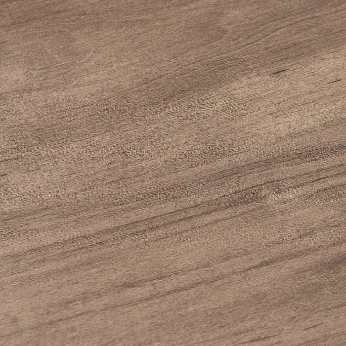 Table de fauteuil Pauly de 15 po avec dessus d’apparence bois - noisette