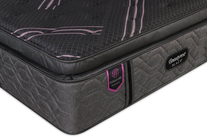 Matelas à Euro-plateau épais Magenta Signature de Beautyrest BlackMD pour lit simple très long