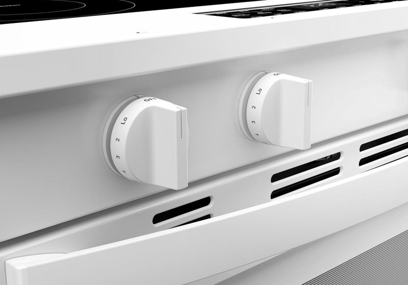 Cuisinière électrique Whirlpool de 5,3 pi³ et de 30 po avec cuisson à air - blanche - YWSES5030SW