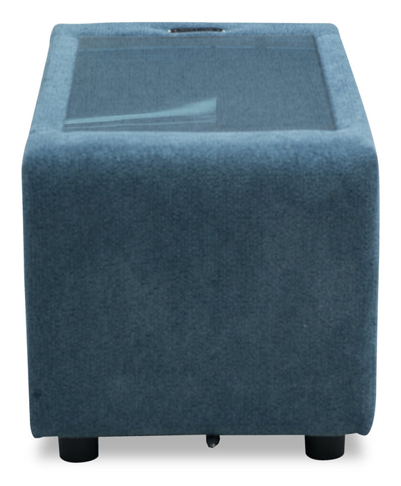 Console modulaire Voyage en tissu - bleue