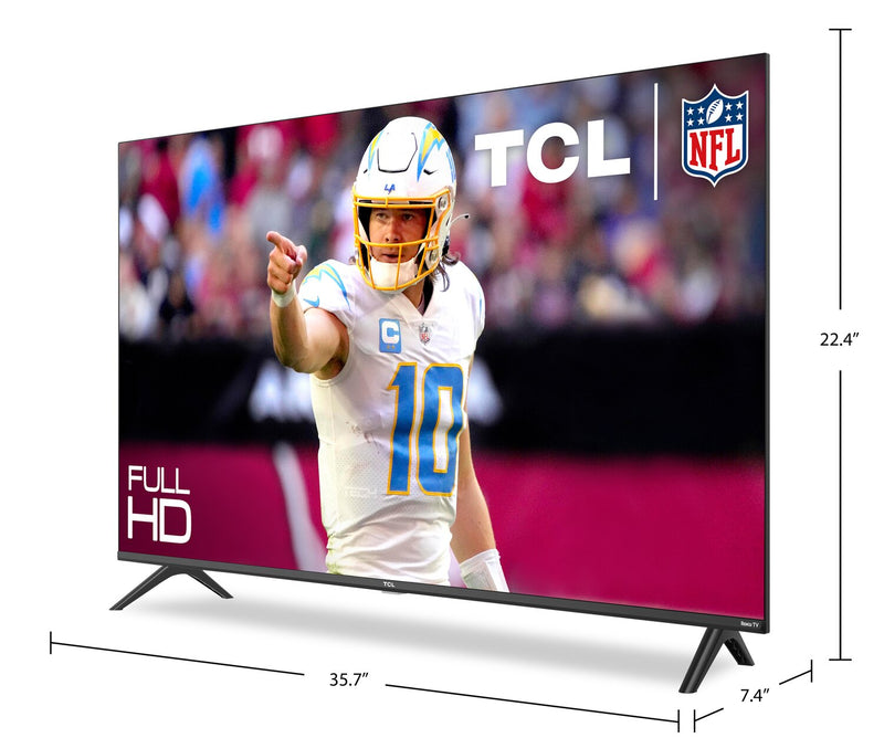 Téléviseur intelligent DEL de TCL Full HD 1080p de 40 po à 60 Hz avec Roku (40S350R-CA)
