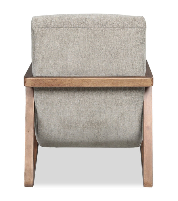 Fauteuil d’appoint Cove de 28 po en tissu de chenille - vert 