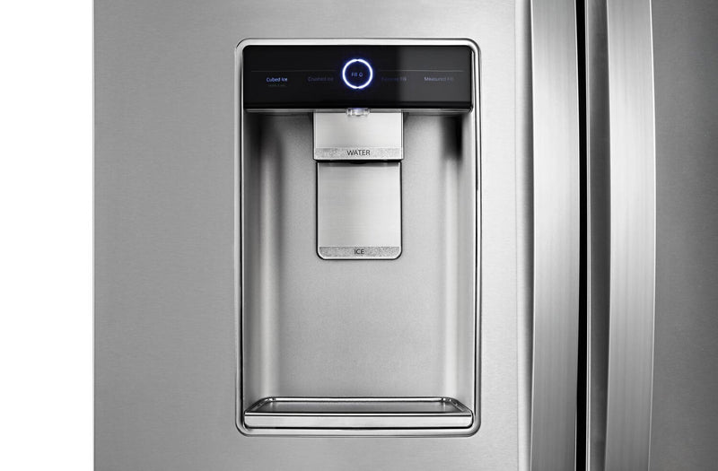 Réfrigérateur Whirlpool de 23,8 pi3 et de 36 po de profondeur comptoir à portes françaises - acier inoxydable - WRFC9636RZ 