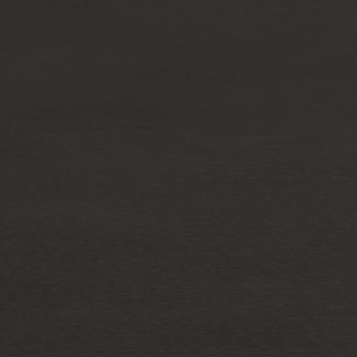 Chaise de salle à manger Shaw en tissu de polyester avec dossier à lattes - noire