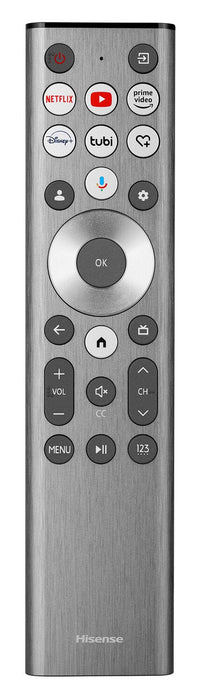 Téléviseur intelligent QLED à mini DEL de Hisense UHD 4K de 55 po à 144 Hz avec HDR10+, Dolby VisionMC et Google TVMC (55U78N)