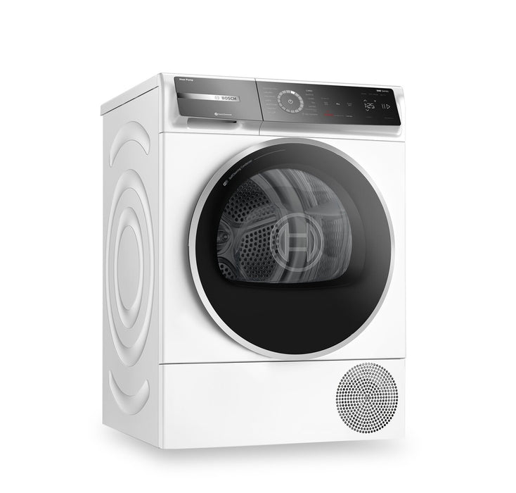 Sécheuse compacte Bosch de série 500 de 4 pi3 et de 24 po avec pompe à chaleur et Home ConnectMC - WQB245B0UC