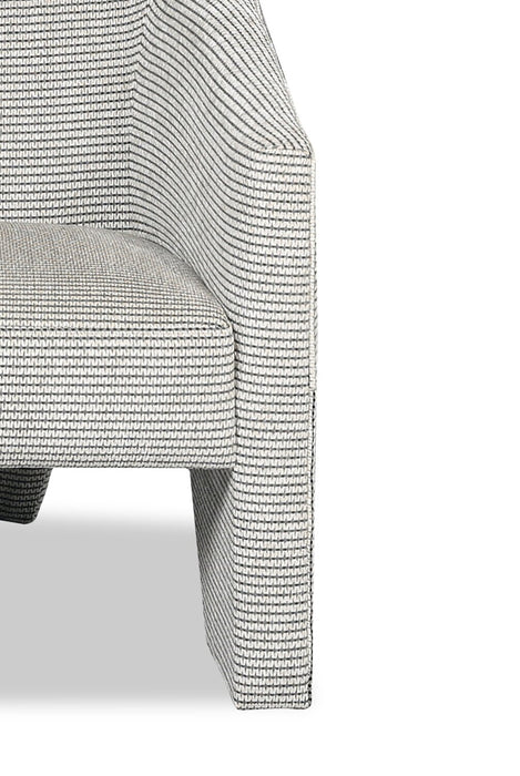 Fauteuil d’appoint Adria de 31 po en tissu de chenille - encre multicolore