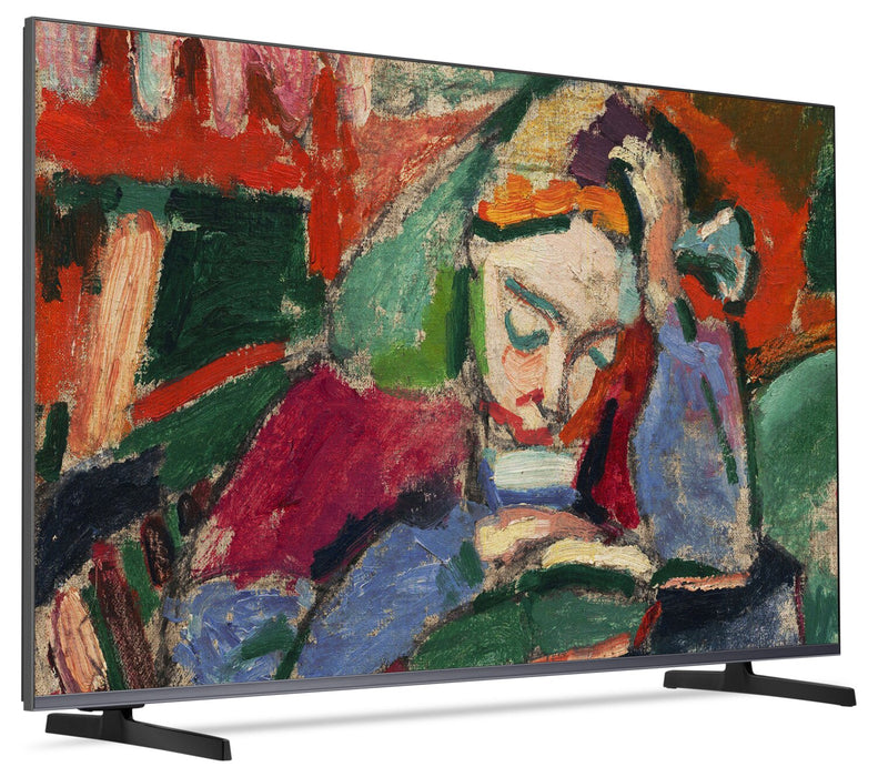 Téléviseur intelligent QLED HISENSE QD6QF CanvasTVMC UHD 4K de 55 po avec Google TVMC (55S7N) - modèle 2024