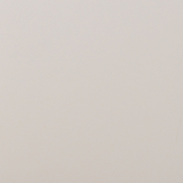 Sofa sectionnel de gauche Citadel 3 pièces en cuir véritable de qualité supérieure avec pattes en bois - blanc givré