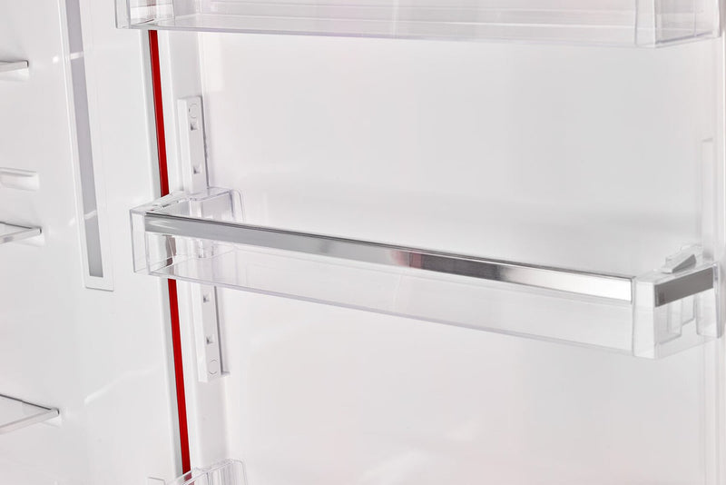 Réfrigérateur Classic Rétro d’Unique de 28 po et de 17 pi3 à congélateur inférieur - rouge - UNQ-455L R AC