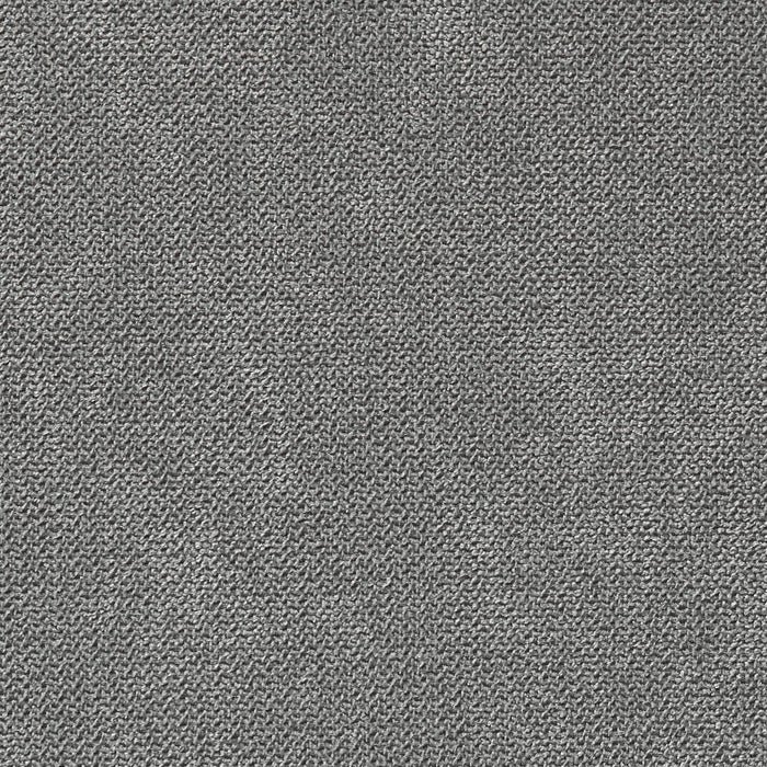 Pouf Metro de 63 po en tissu avec coussin capitonné - gris