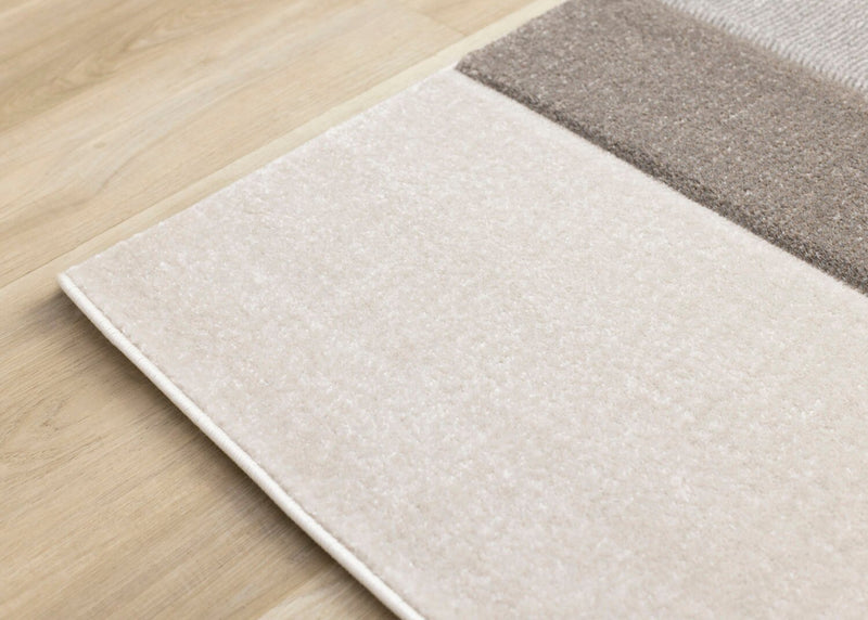 Carpette Farrah gris et bleu - 7 pi 10 po x 10 pi 6 po
